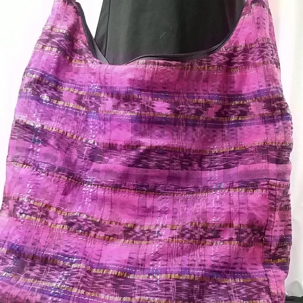 Hobo Festival Pink Glitter Carnival Large Bag